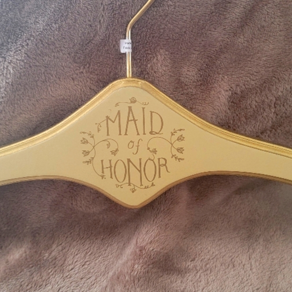Bhldn wooden dress hanger
